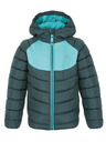 Loap Gyermek kabát LOAP INSUM Sötétzöld/Sötétzöld