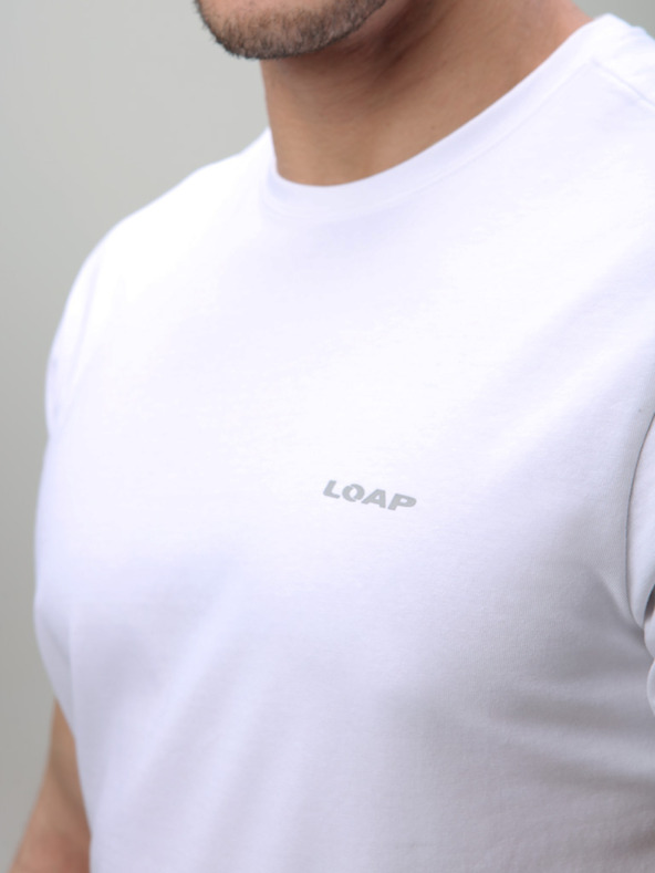 Loap Férfi póló LOAP ALOS Fehér
