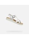 Geox Fehér lányos szandál Geox Sandal Costarei Gi