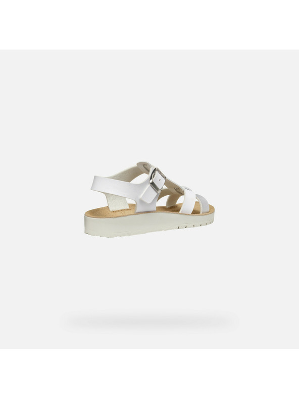 Geox Fehér lányos szandál Geox Sandal Costarei Gi