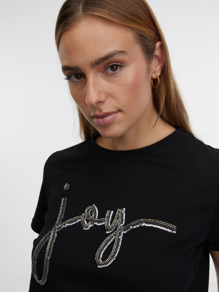 Orsay ORSAY fekete női póló