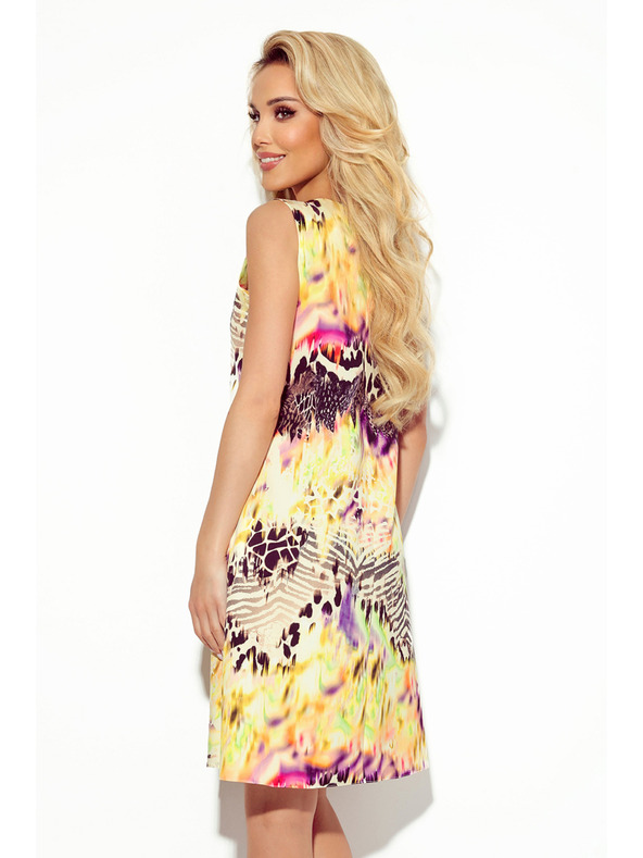 numoco Lapos ruha sárga leopárdmintával Numoco VICTORIA