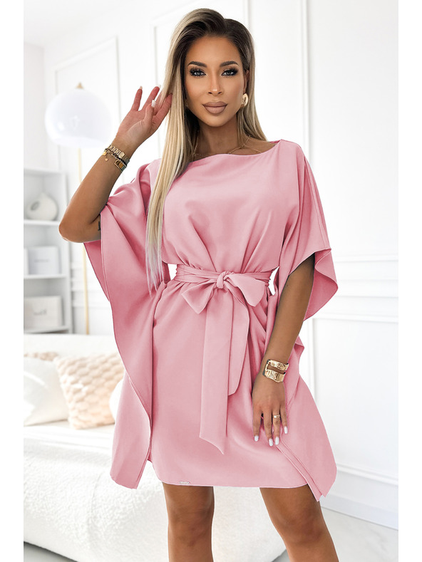 numoco SOFIA Pillangó ruha - piszkosfehér