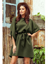 numoco SOFIA Pillangó ruha - KHAKI