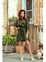 numoco SOFIA Pillangó ruha - KHAKI