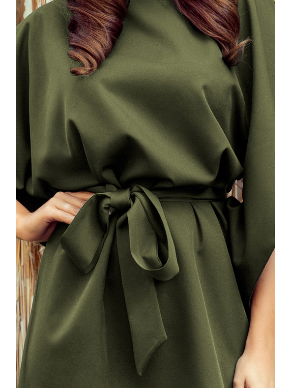 numoco SOFIA Pillangó ruha - KHAKI