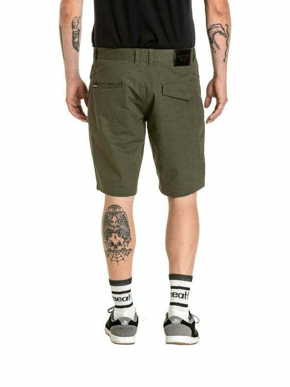 Meatfly Meatfly férfi rövidnadrág Anthrax 2.0 Dark Olive