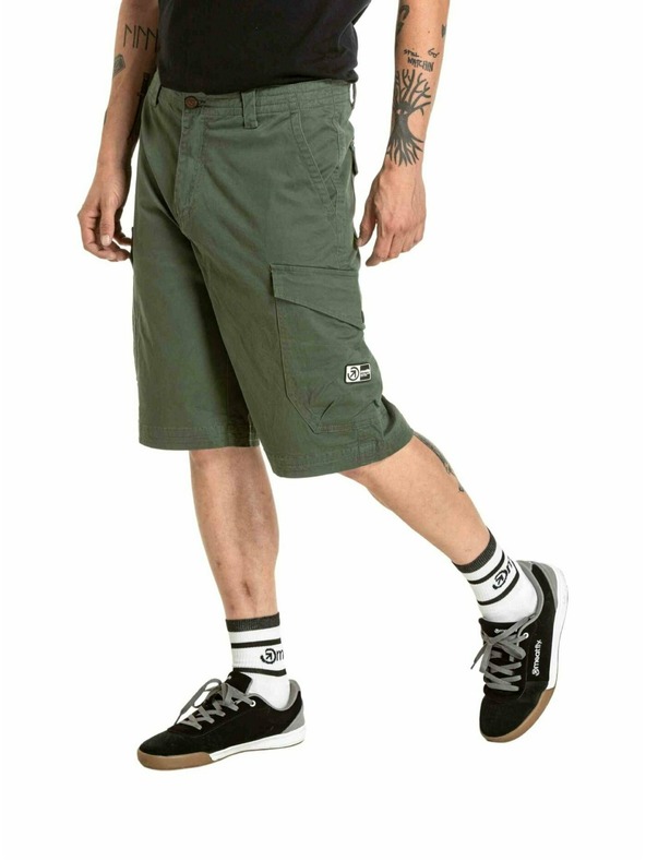 Meatfly Meatfly férfi rövidnadrág Icon 2.0 Bronze Green