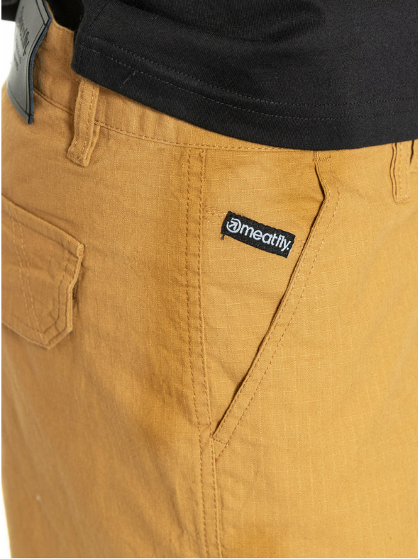 Meatfly Meatfly férfi rövidnadrág Syndrom Beige Ripstop