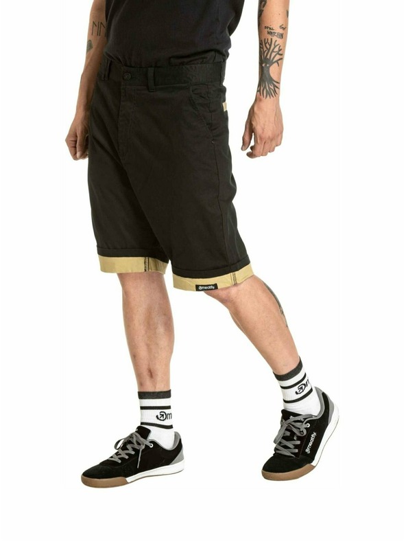 Meatfly Meatfly férfi rövidnadrág Barry 2.0 Black / Latte