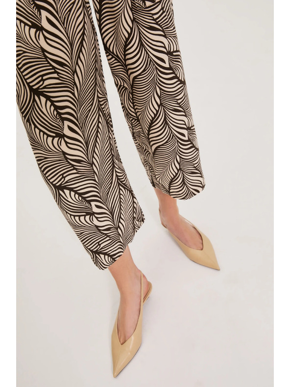 Moodo Moodo viszózos culottes nadrág