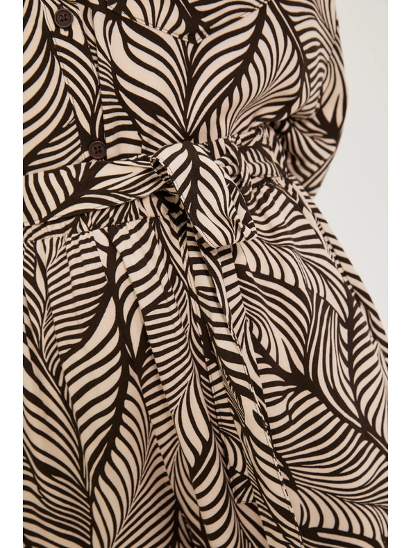 Moodo Moodo viszózos culottes nadrág