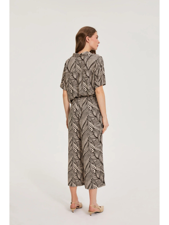 Moodo Moodo viszózos culottes nadrág