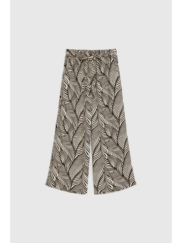 Moodo Moodo viszózos culottes nadrág