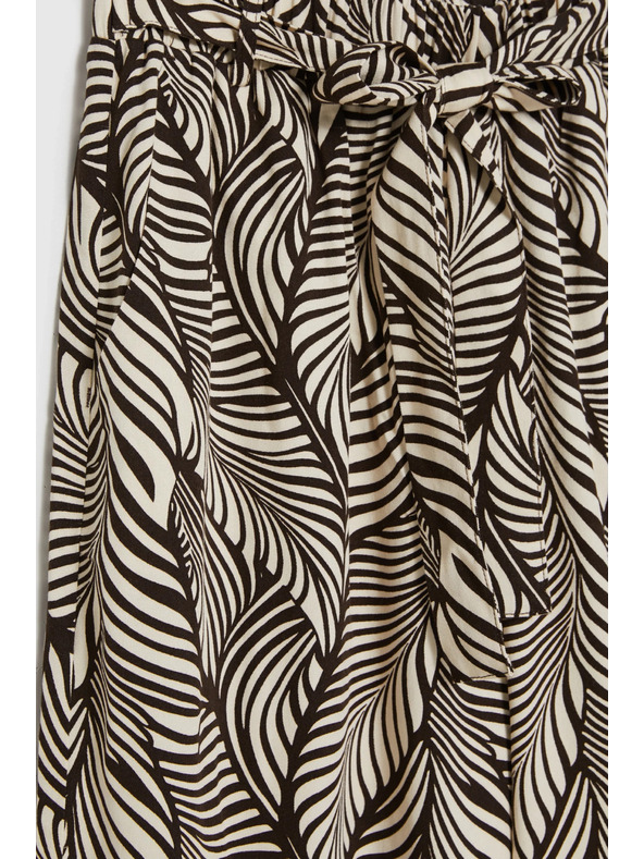 Moodo Moodo viszózos culottes nadrág