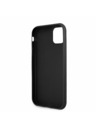 Guess Guess PU 4G fém logós hátlap iPhone 11 készülékhez Szürke