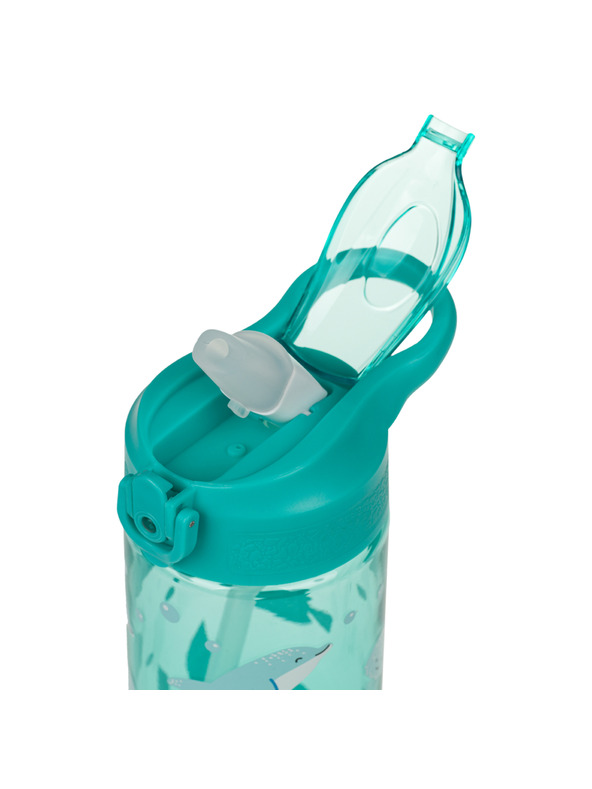 BAAGL  BAAGL Tritán ivópalack szívószállal Delfin 500 ml