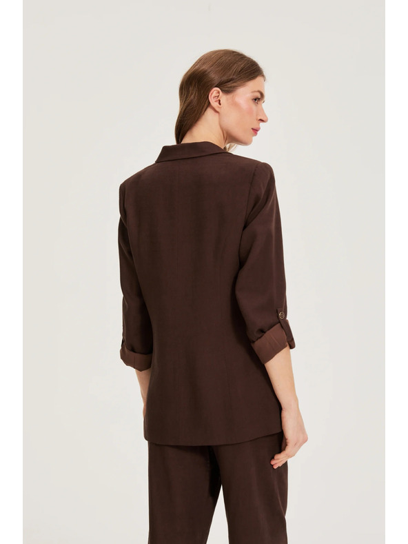 Moodo Lenvászon keverékű nőszemélyes barna Moodo