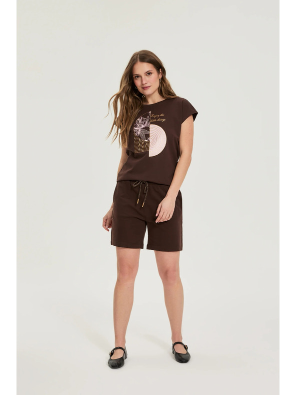 Moodo Pamut rövidnadrág barna Moodo
