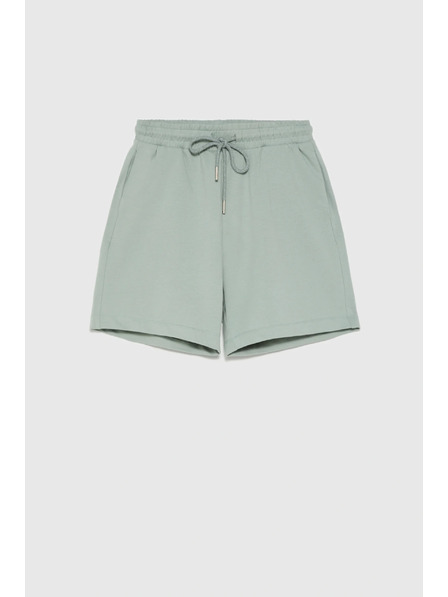 Moodo Pamut rövidnadrág oliva Moodo