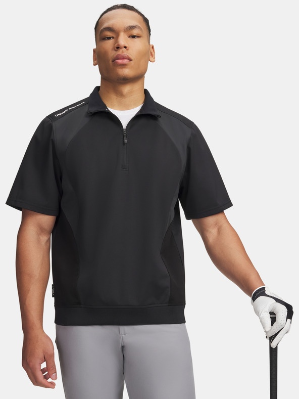 Under Armour Férfi póló Under Armour UA Drive Wind SS 1/2 Zip