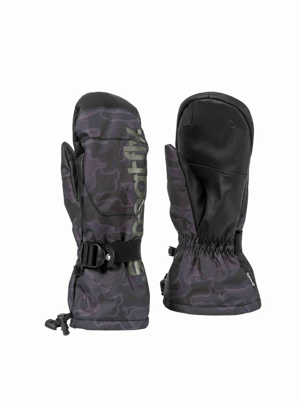 Meatfly Meatfly férfi kesztyű Osbourne Morph Black