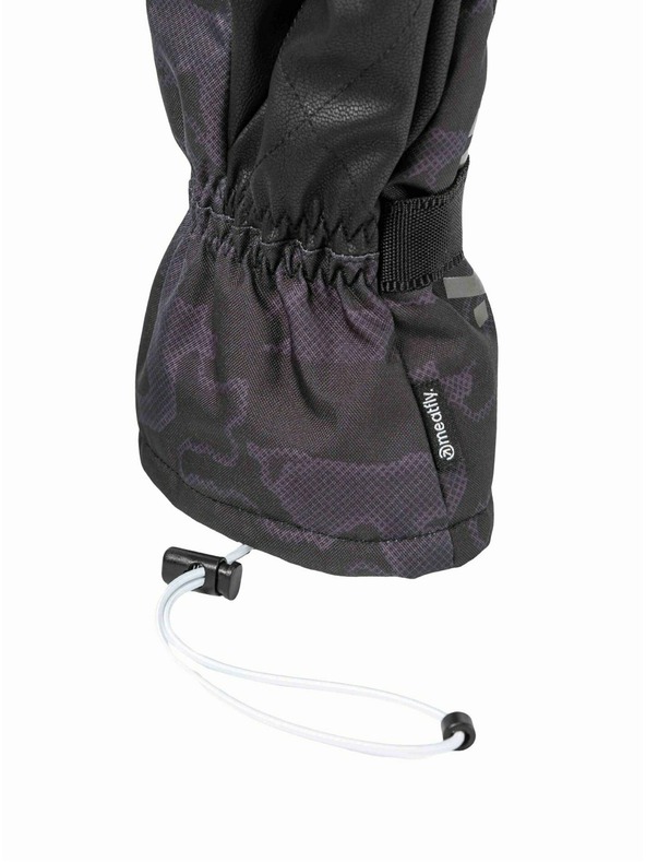 Meatfly Meatfly férfi kesztyű Osbourne Morph Black