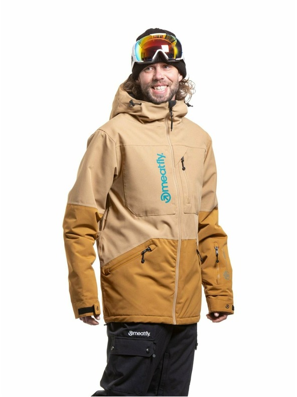 Meatfly Meatfly férfi SNB & SKI dzseki Helios Tan / Wood