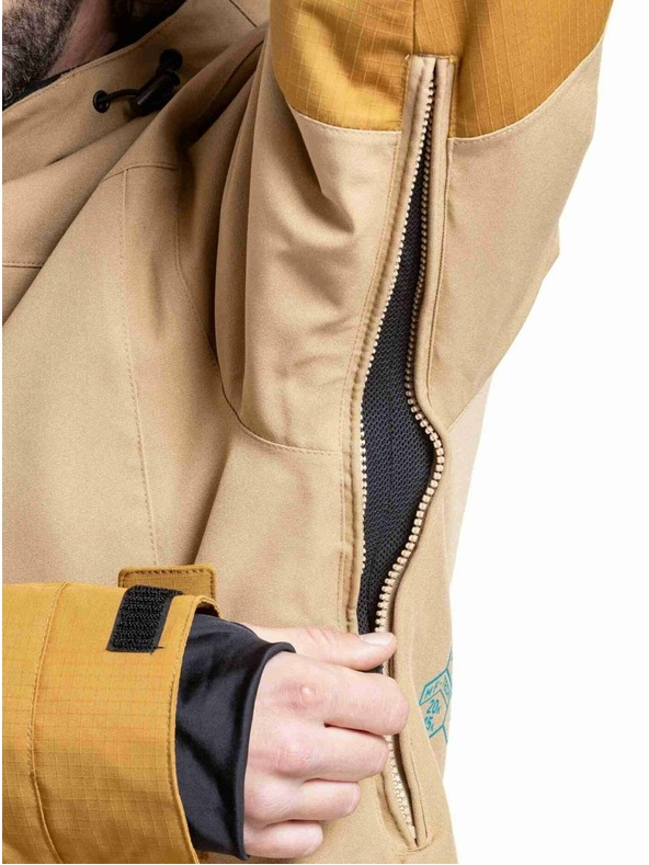 Meatfly Meatfly férfi SNB & SKI dzseki Helios Tan / Wood