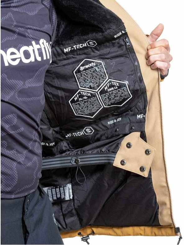 Meatfly Meatfly férfi SNB & SKI dzseki Helios Tan / Wood