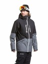 Meatfly Meatfly férfi SNB & SKI dzseki Helios Dark Grey / Black