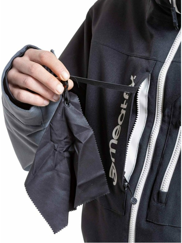 Meatfly Meatfly férfi SNB & SKI dzseki Helios Dark Grey / Black