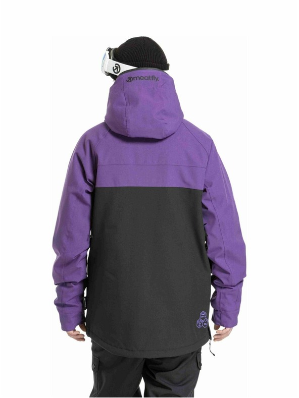 Meatfly Meatfly férfi SNB & SKI dzseki Slinger Petunia / Black