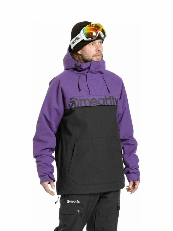 Meatfly Meatfly férfi SNB & SKI dzseki Slinger Petunia / Black