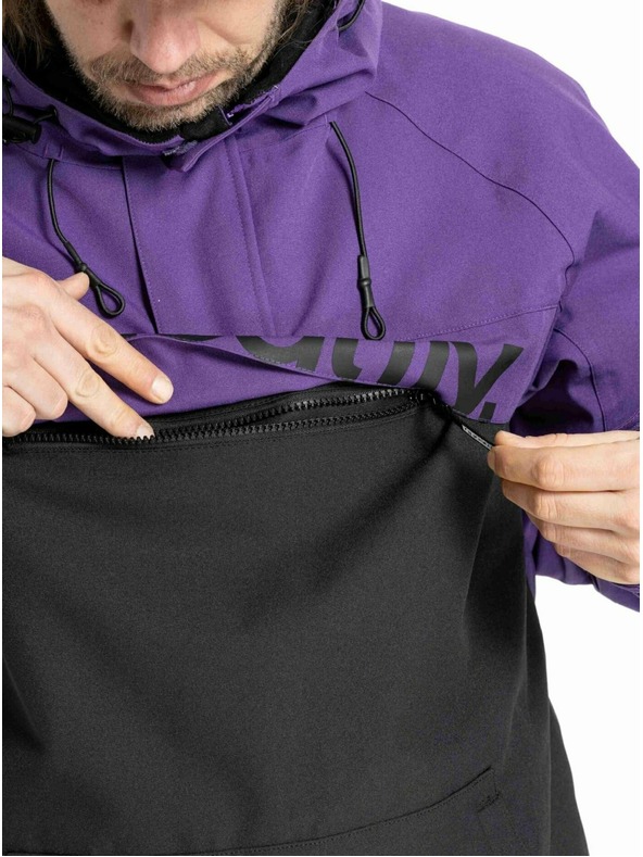 Meatfly Meatfly férfi SNB & SKI dzseki Slinger Petunia / Black