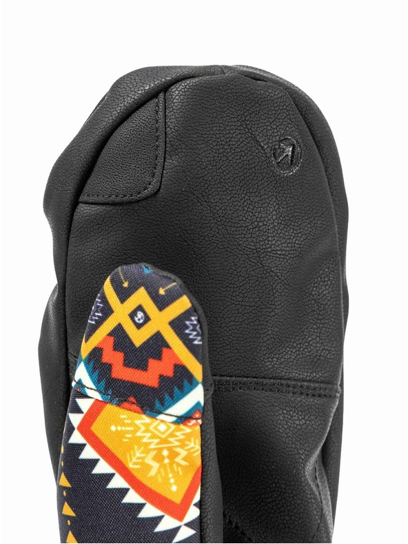 Meatfly Meatfly női kesztyű Manson Jones Black