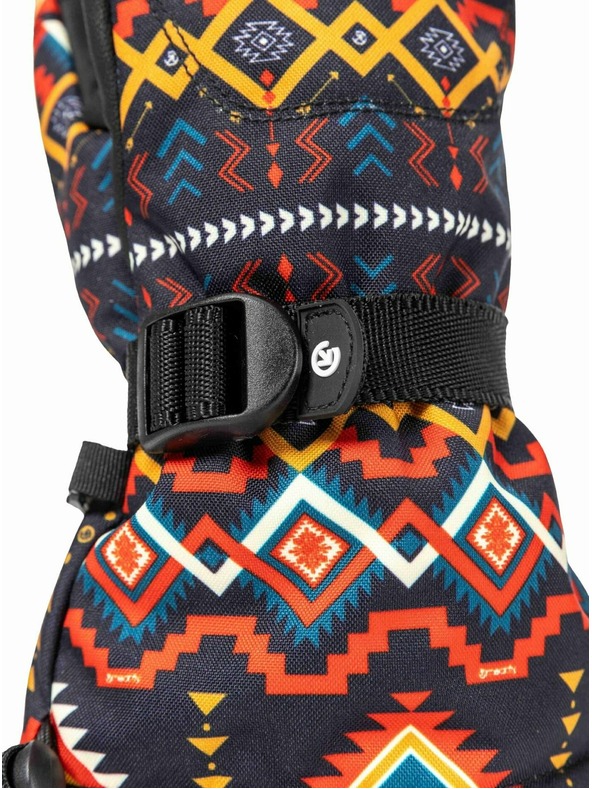 Meatfly Meatfly női kesztyű Manson Jones Black