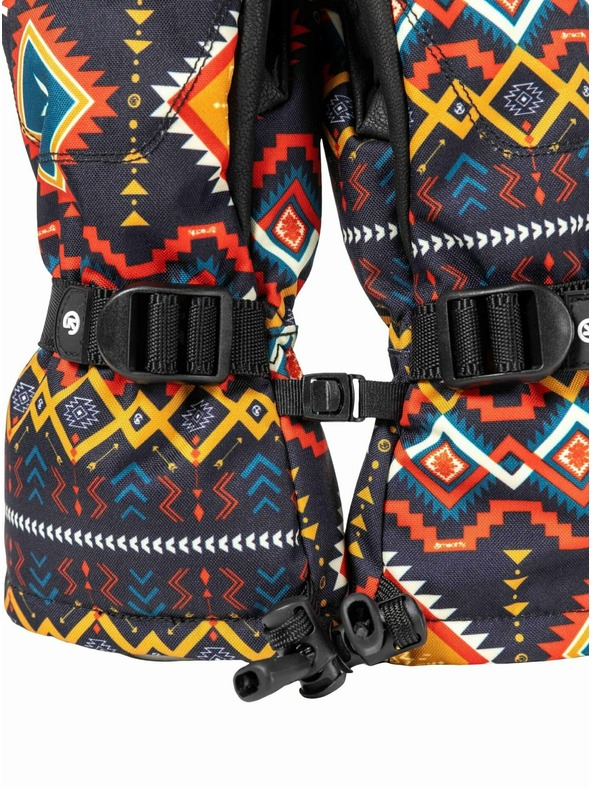 Meatfly Meatfly női kesztyű Manson Jones Black