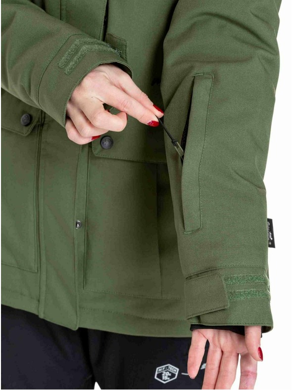 Meatfly Meatfly női SNB & SKI dzseki Terra Bronze Green