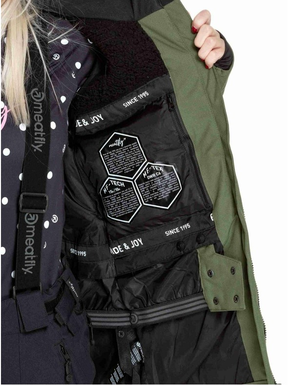 Meatfly Meatfly női SNB & SKI dzseki Terra Bronze Green