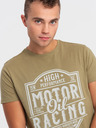 Ombre Clothing Khaki férfi ing Ombre ruházat
