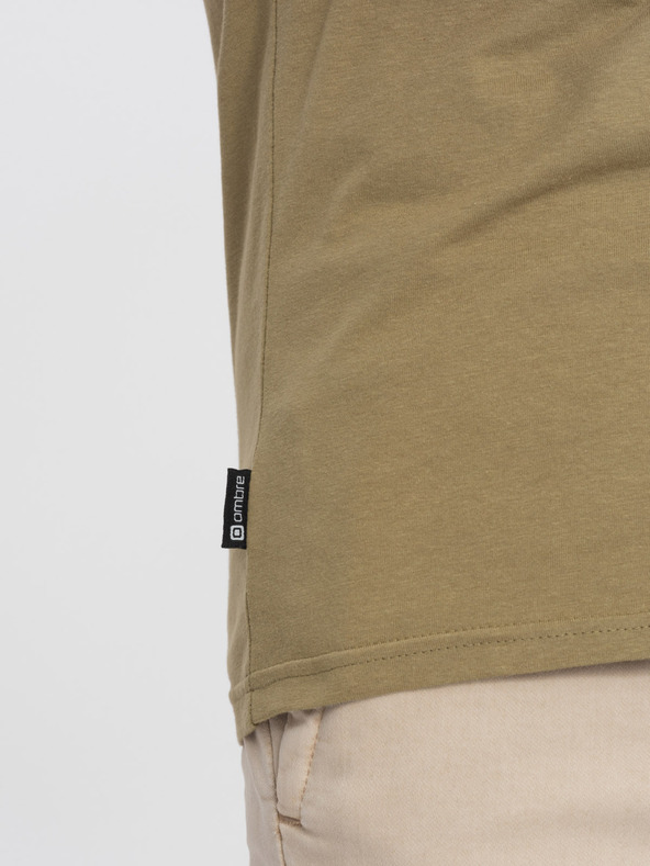 Ombre Clothing Khaki férfi ing Ombre ruházat