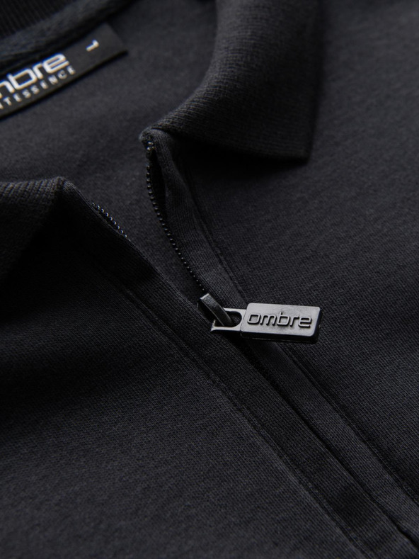 Ombre Clothing Férfi hosszú ujjú póló póló Ombre ruházat