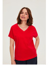Moodo Pamut blúz piros Moodo