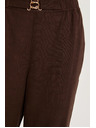 Moodo Lenvegyület nadrág barna Moodo
