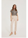 Moodo Lenvegyület nadrág bézs Moodo