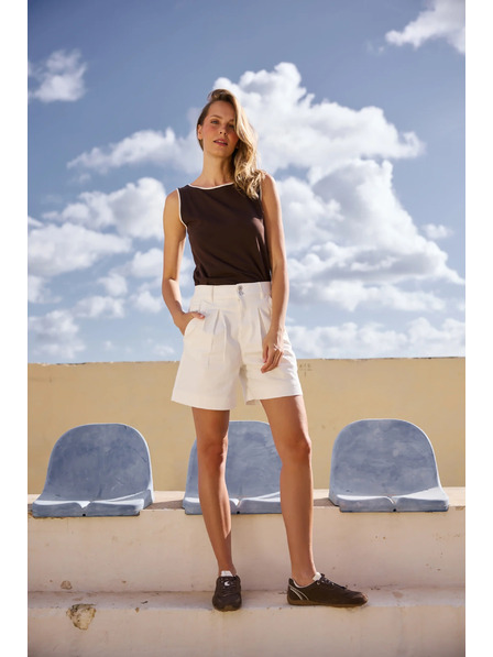 Moodo Sima rövidnadrág fehér Moodo