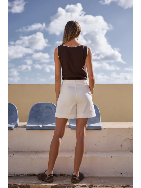 Moodo Sima rövidnadrág fehér Moodo