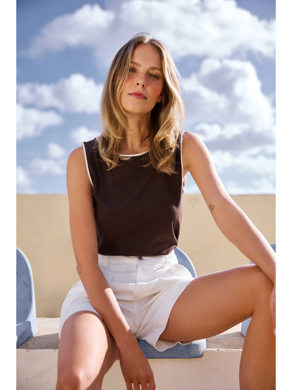 Moodo Sima rövidnadrág fehér Moodo