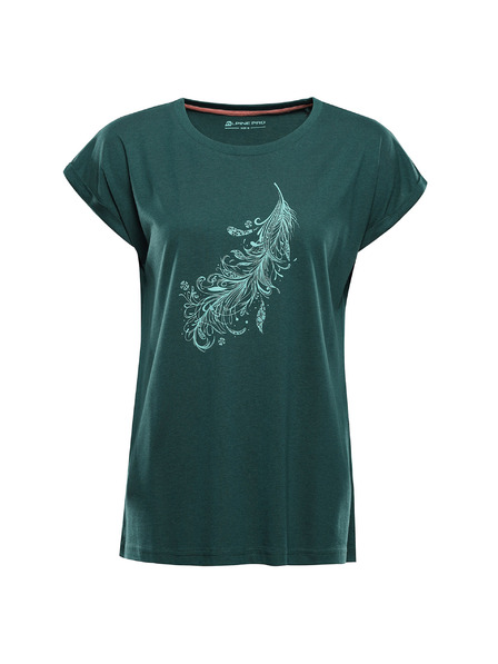 ALPINE PRO Női nem gyűrödő anyagú póló ALPINE PRO OMBA 2 jasper varianta pc